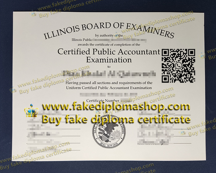 Illinois CPA certificate