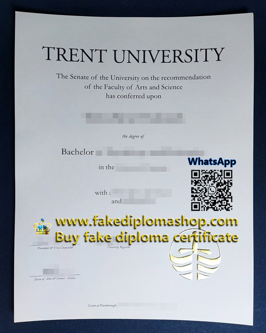 Trent University degree of Bachelor